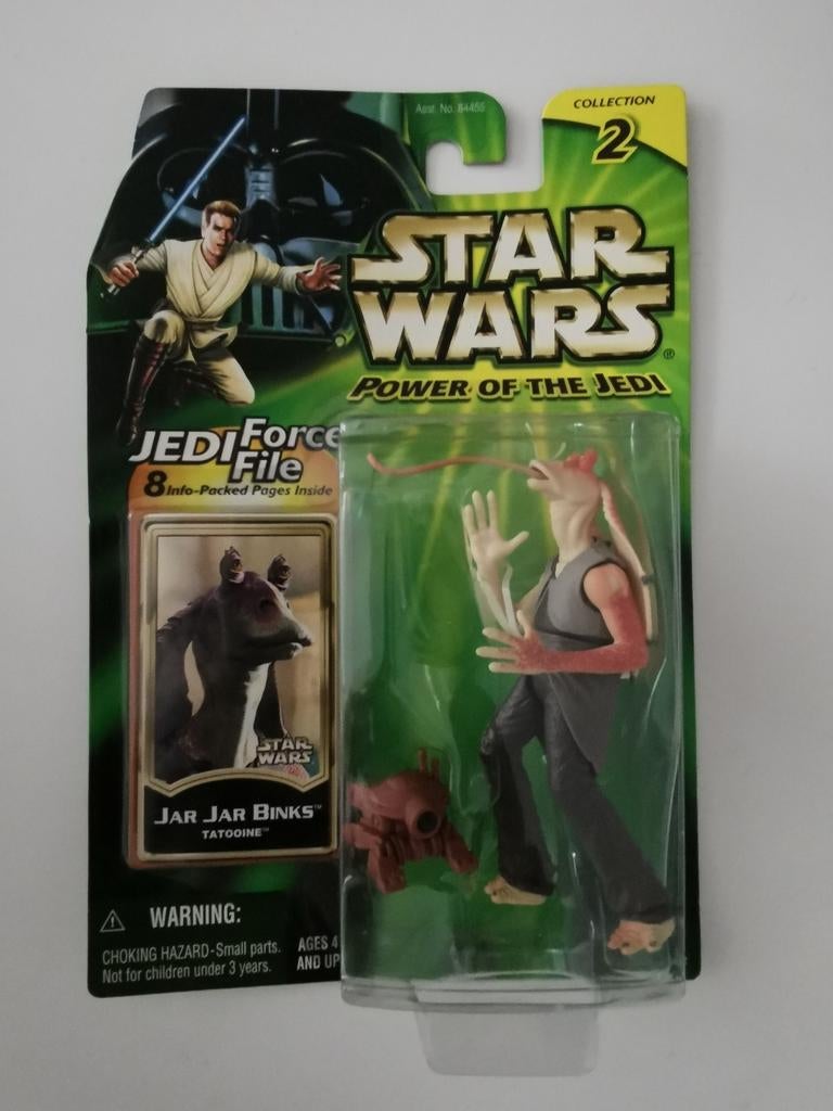 Star Wars - Hasbro - Power of the Jedi - Jar Jar Binks, Enlèvement ou Envoi, Comme neuf, Figurine