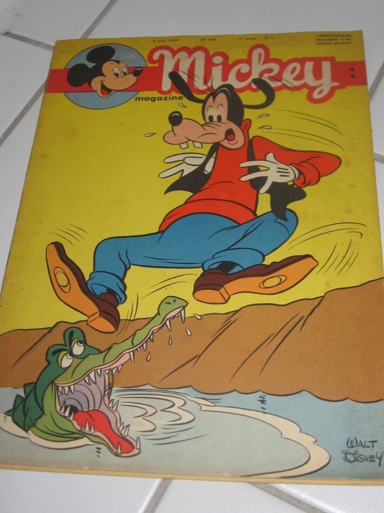 Très anciens BD hebdomadaires de Mickey au nombre de trois d, Enlèvement ou Envoi, Autres types