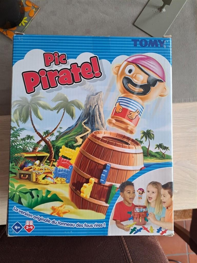 Spel Pic Pirate (Pop up Piraat), Hobby en Vrije tijd, Gezelschapsspellen | Overige, Zo goed als nieuw, Een of twee spelers, Drie of vier spelers