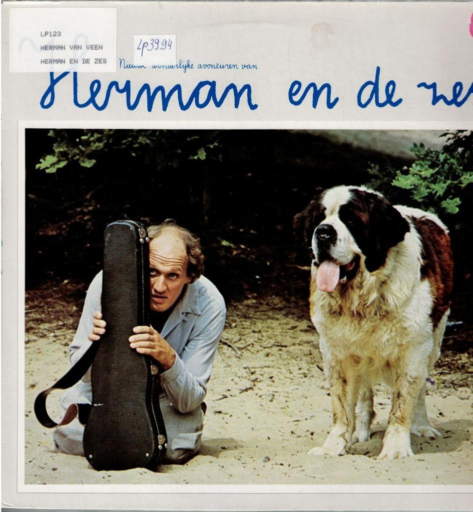 Vinyl, LP   -   Herman van Veen – Herman En De Zes, Ophalen of Verzenden, Overige formaten