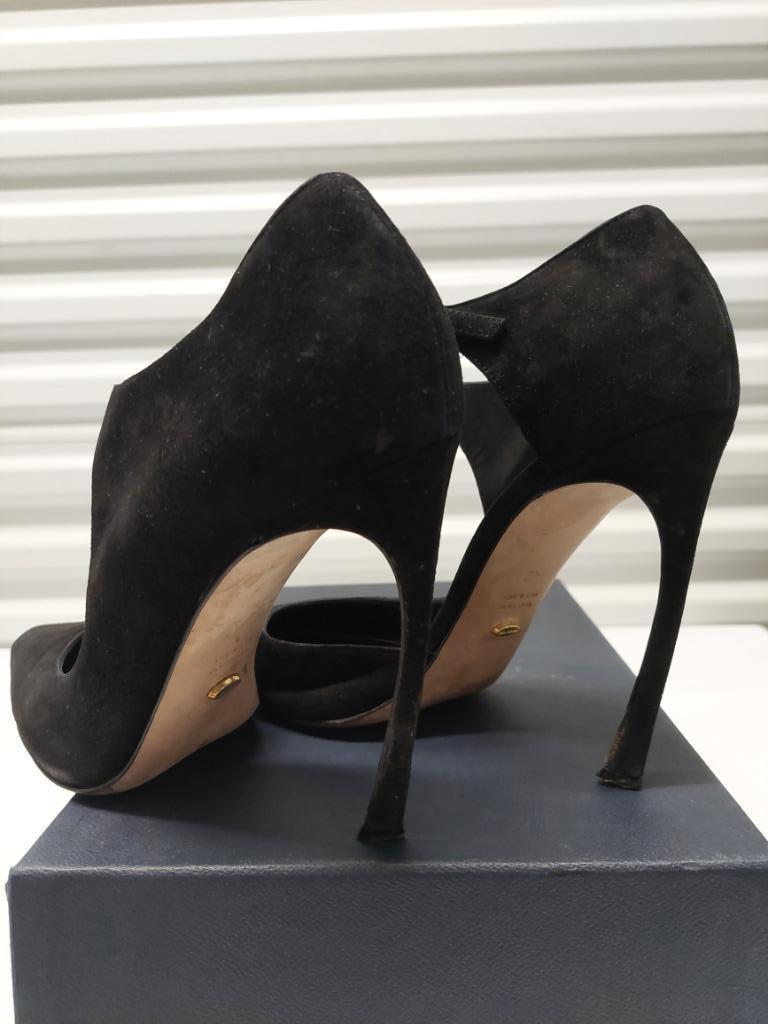 451C* Sergio ROSSI zwarte luxe leren pumps (40), Kleding | Dames, Schoenen, Gedragen, Pumps, Zwart, Verzenden
