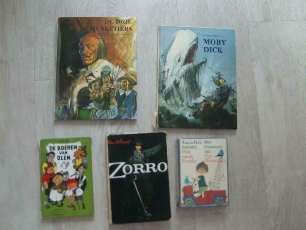 ZORRO  BOEREN VAN OLEN  PUK VAN DE PETTEFLET  MOBY DICK  DE, Enlèvement ou Envoi, Utilisé