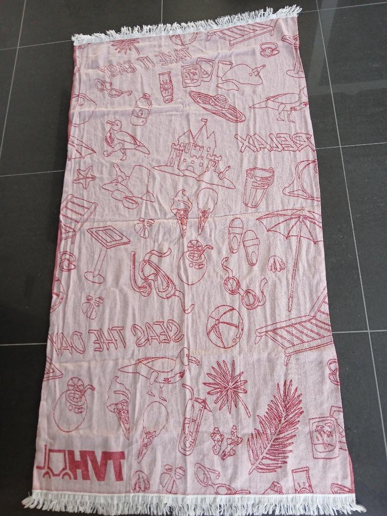 Nouvelle serviette de plage, Maison & Meubles, Salle de bain | Linge de bain & Accessoires, Enlèvement ou Envoi, Neuf, Rouge, Serviette
