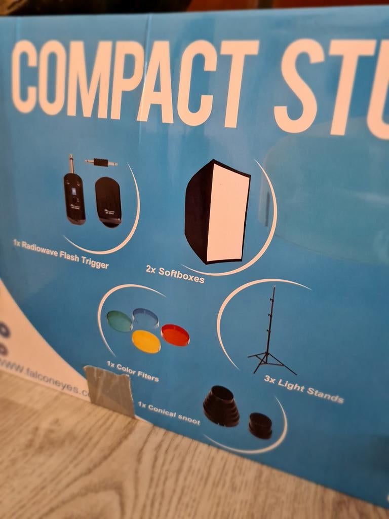 Foto studio kit compleet, Ophalen