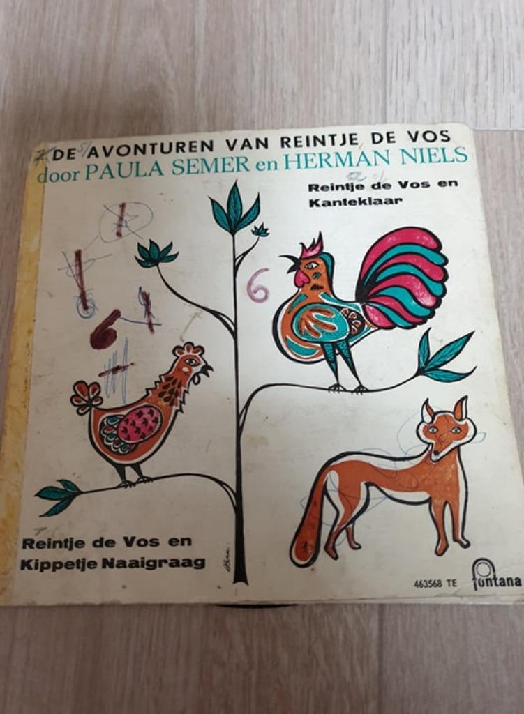 Singel Paula Semer & Herman Niels - De Avonturen van Reintje, Cd's en Dvd's, Ophalen of Verzenden