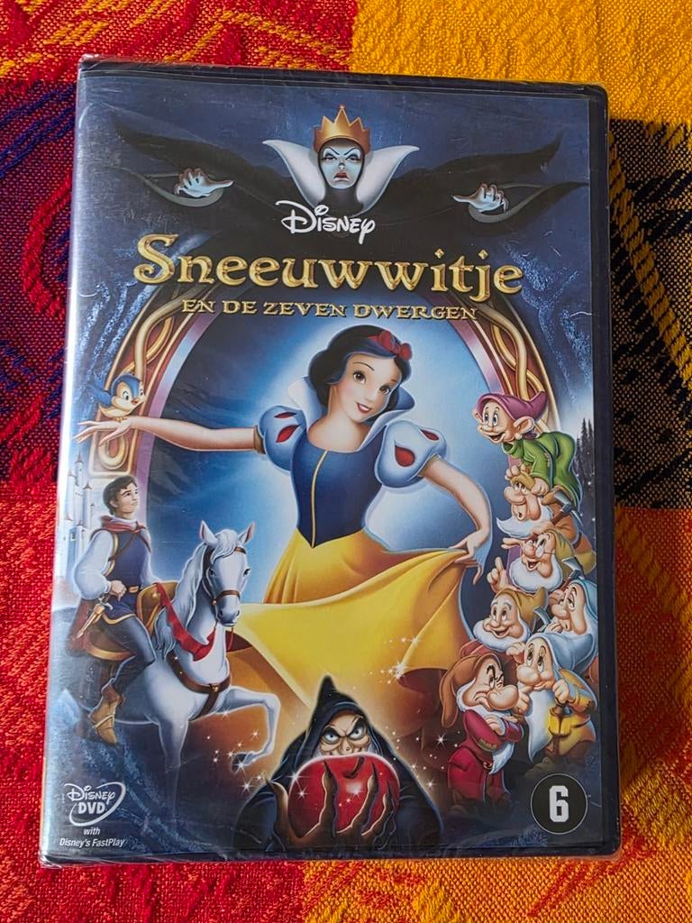 Sneeuwwitje en de zeven dwergen, Cd's en Dvd's, Ophalen of Verzenden, Nieuw in verpakking