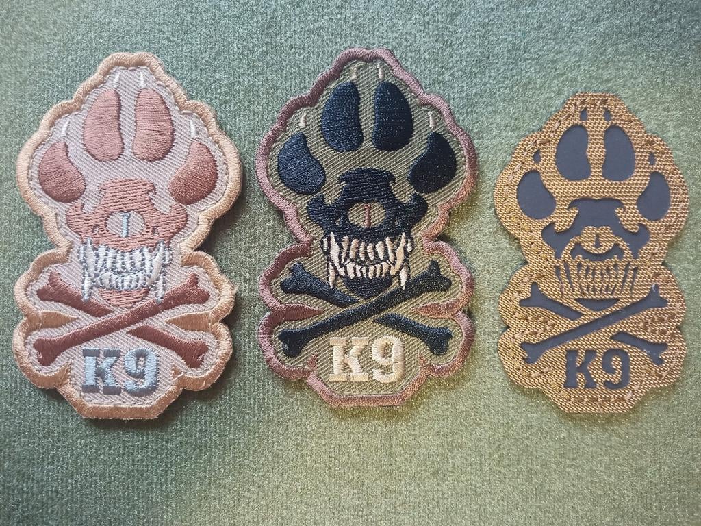 VS - Cynophile, K9, hond 3 K9 Amerikaanse insignes, Landmacht, Embleem of Badge