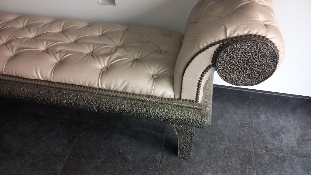 Canapé style Marocain en très bon état, Moins de 75 cm, Comme neuf, Enlèvement, Autres matériaux