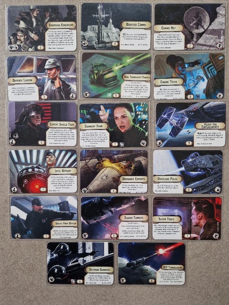 Star Wars Armada set 17 promokaarten FFG kaarten goodies, Verzamelen, Verzenden, Nieuw, Spel