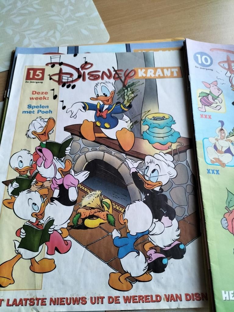 Disney krantjes, Boeken, Tijdschriften en Kranten, Ophalen of Verzenden, Gelezen