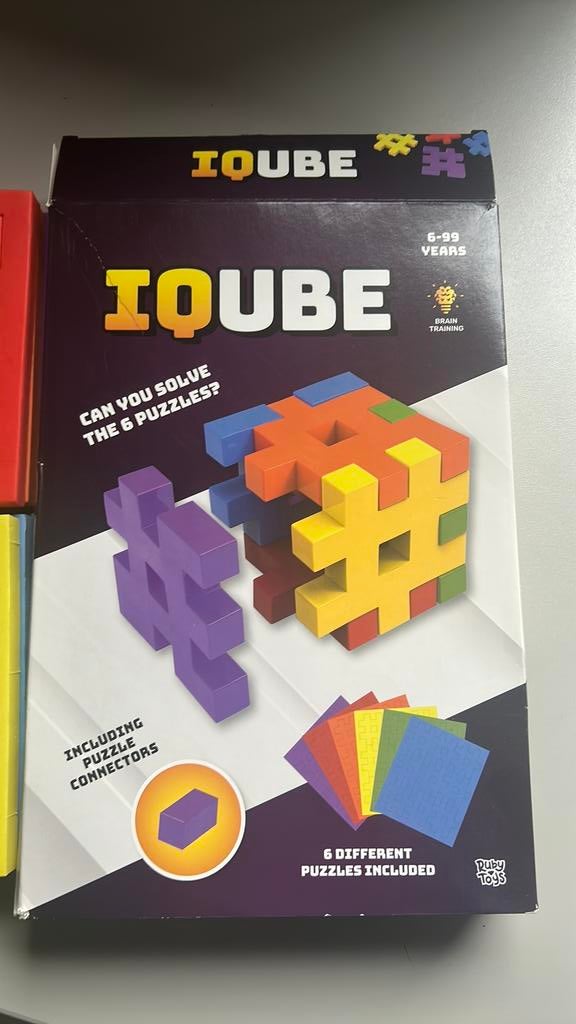 IQube spel breinbreker voor kinderen en volwassenen, Kinderen en Baby's, Ophalen of Verzenden, Nieuw, Puzzelen