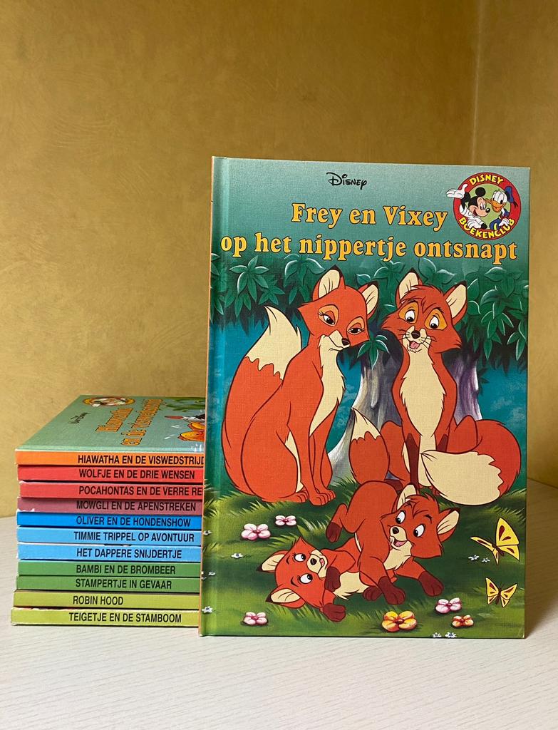 Reeks van 12 boekjes Disney Boekenclub, Ophalen of Verzenden, Zo goed als nieuw