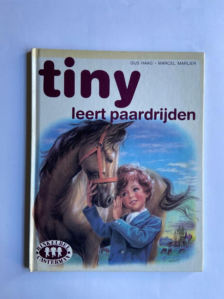 Livre de lecture : Tiny apprend à monter à cheval, Gijs Haag en Marcel Marlier, Enlèvement ou Envoi, Comme neuf, Non-fiction