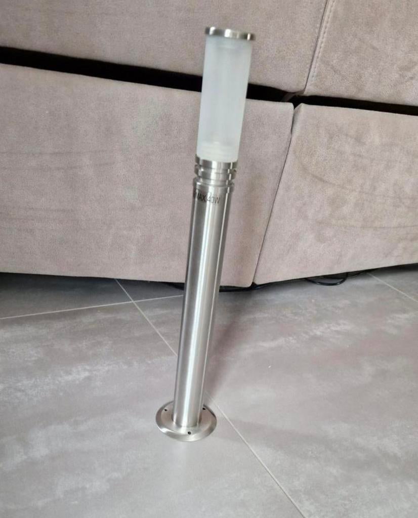 Lampes extérieur inox neuves, Jardin & Terrasse, Enlèvement, Neuf, Inox