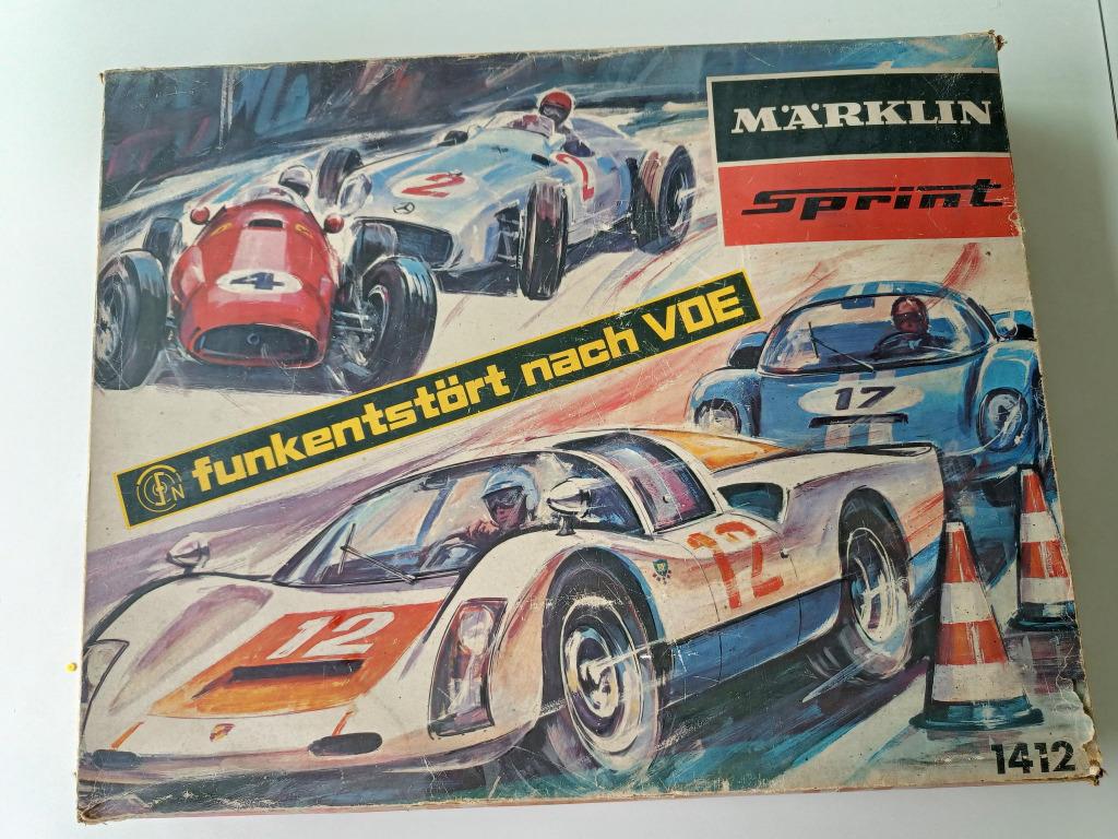 MÄRKLIN SPRINT, Elektrisch, Ophalen, Overige merken, Racebaan