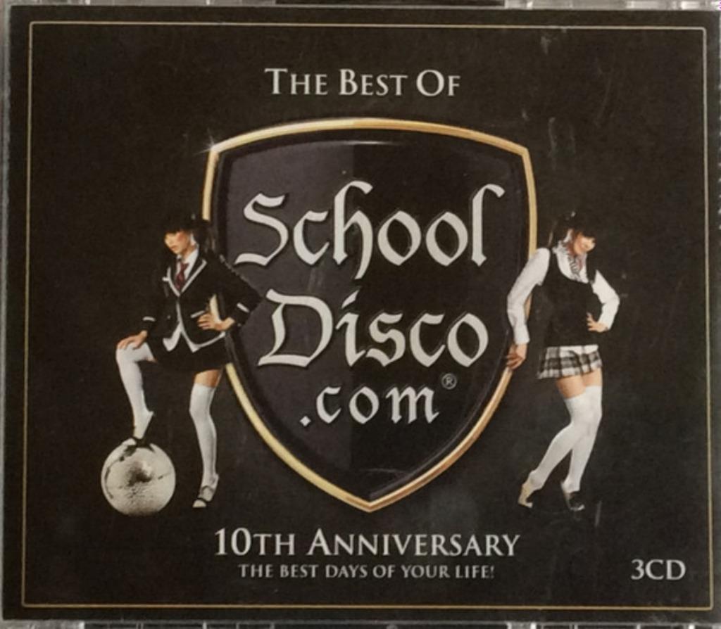 2198 - THE BEST OF SCHOOL DISCO.COM - 3CD/BOX - NIEUW, Envoi, Neuf, dans son emballage, Pop