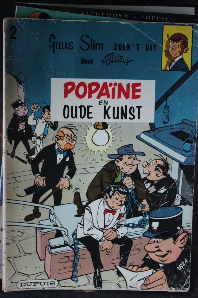 STRIP SC GUUS SLIM 2 POPAÏNE  EN OUDE KUNST, Enlèvement ou Envoi, Utilisé