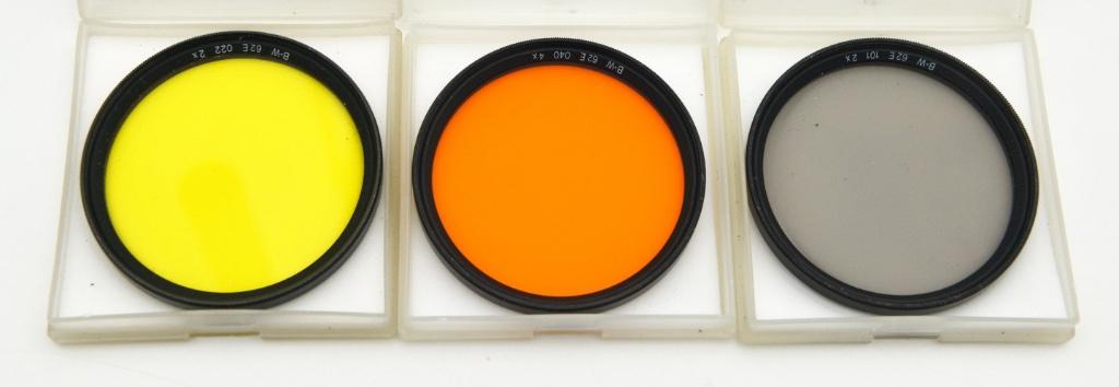3 st B + W Filters Diameter 62 mm, TV, Hi-fi & Vidéo, Photo | Filtres, 60 à 70 mm, Enlèvement ou Envoi, B&W, Comme neuf