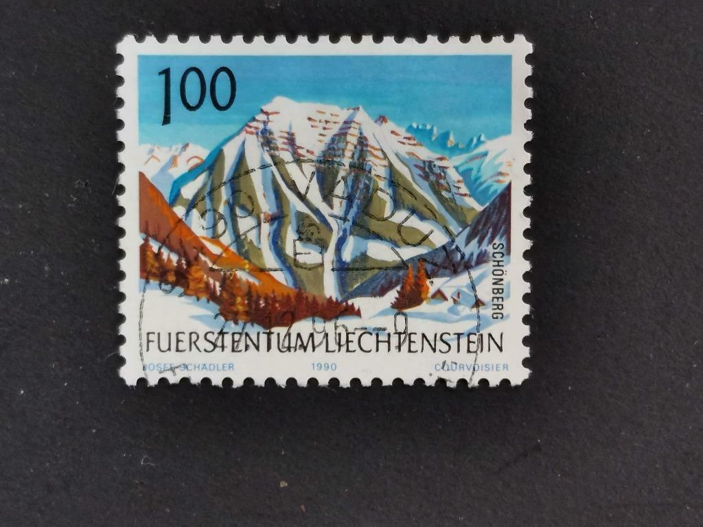 Liechtenstein 1990, Envoi, Affranchi
