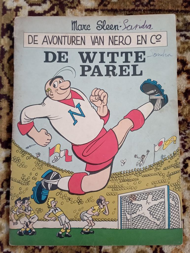 568) Nero De witte Parel ( zwarte druk ), Eén stripboek, Ophalen of Verzenden, Gelezen