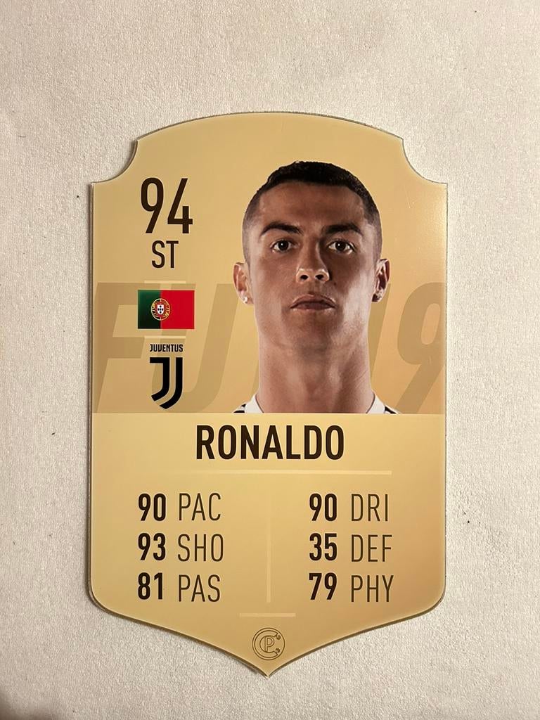 Fifa ronaldo kaart, Ophalen