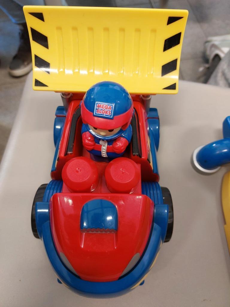 Auto - vliegtuig- graafmachine ombouwbaar, Kinderen en Baby's, Ophalen of Verzenden, Gebruikt