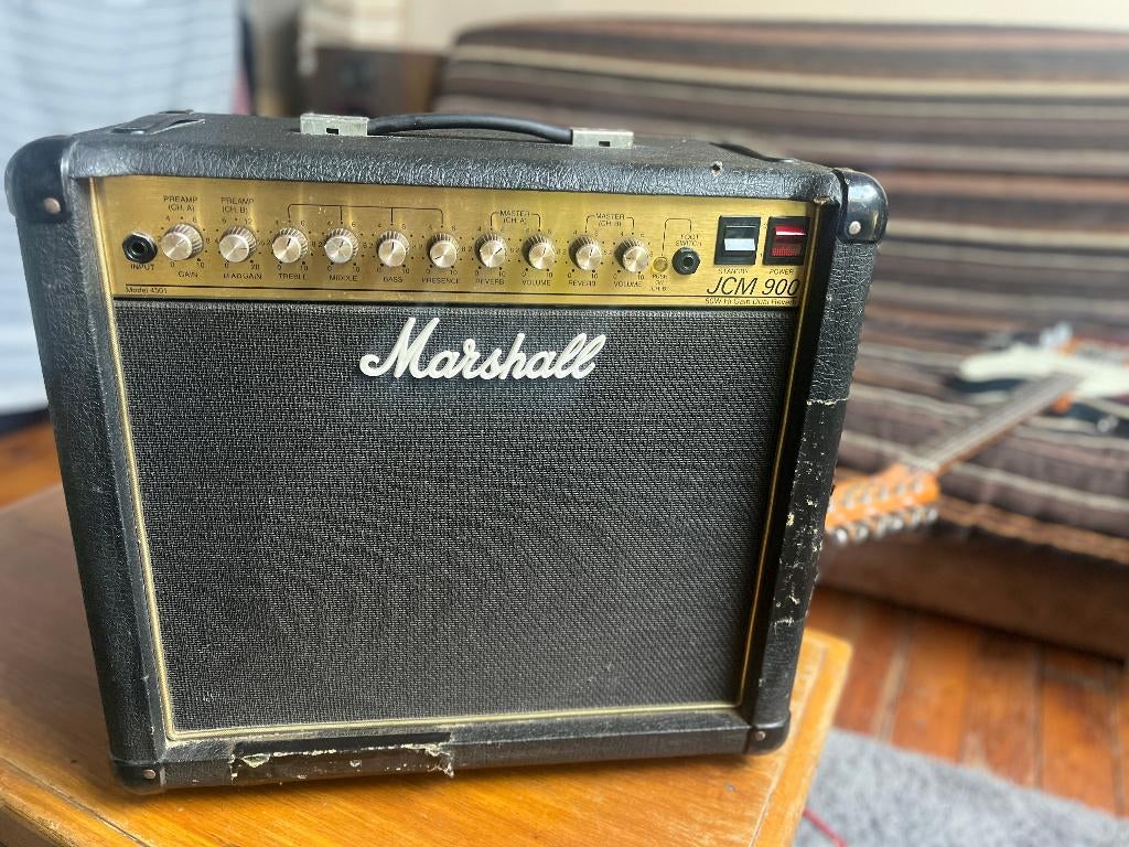 Ampli guitare Marshall JCM 900 50w Vintage 1991 révisé, Musique & Instruments, Enlèvement, Utilisé, Guitare, 50 à 100 watts