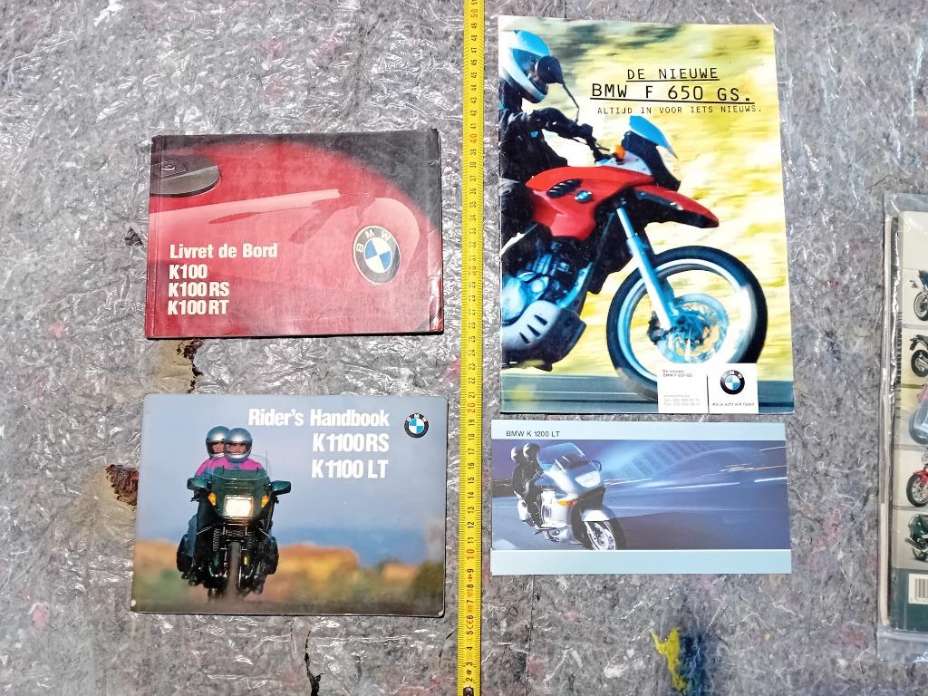 BMW instructieboekje folder, Motoren, Ophalen of Verzenden, BMW