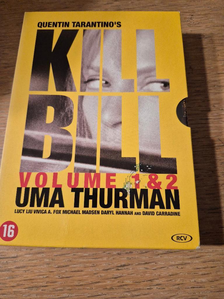 Dvd Kill Bill box 1 & 2, Vanaf 16 jaar, Boxset, Actiethriller, Ophalen of Verzenden