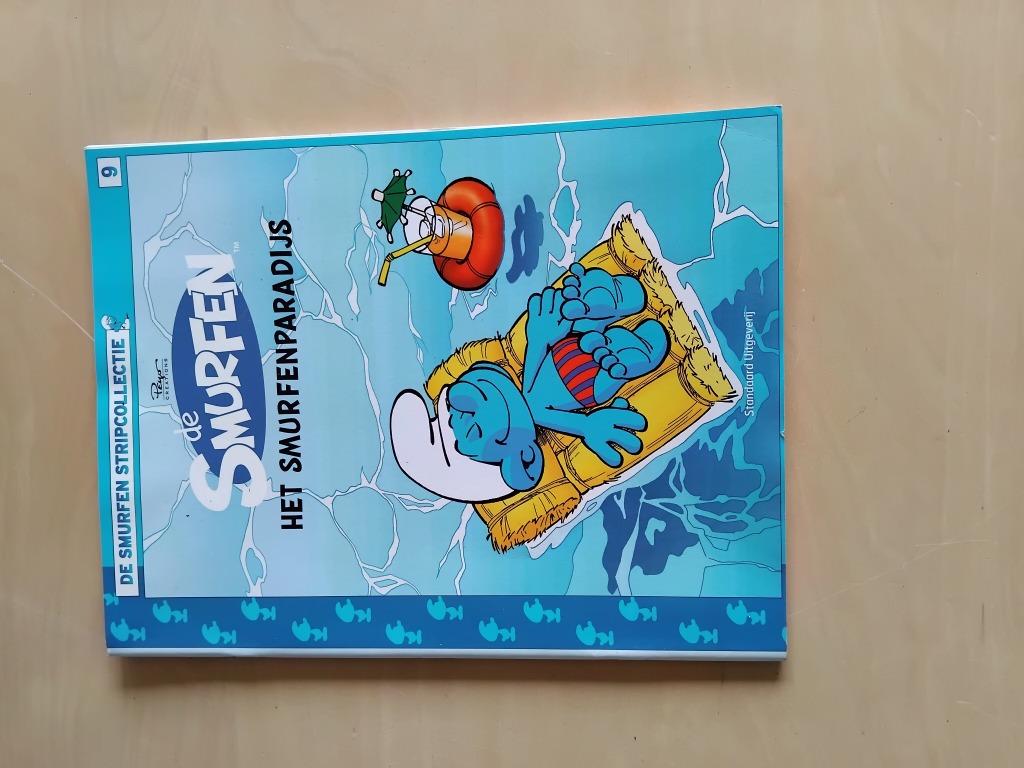 Strip De smurfen - Het smurfenparadijs, Ophalen of Verzenden