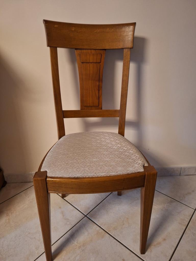 Chaises de salle à manger, Maison & Meubles, Chaises, Enlèvement, Comme neuf, Bois, Cinq, Six Chaises ou plus