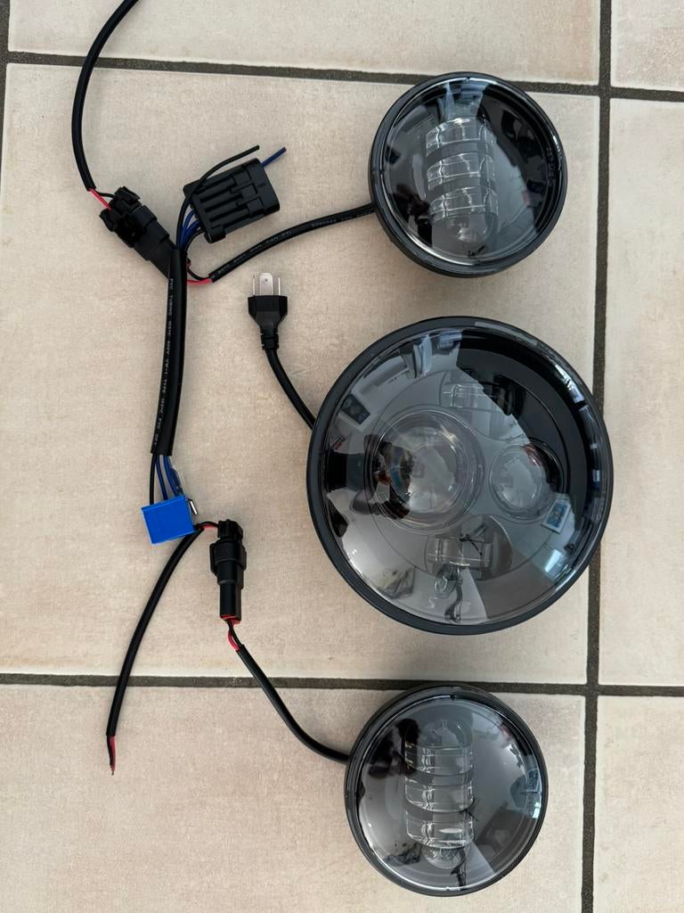 Éclairage LED pour Harley-Davidson - noir, Enlèvement ou Envoi, Neuf