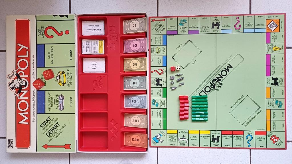 Jeu monopoly, Enlèvement ou Envoi, Utilisé, Parker