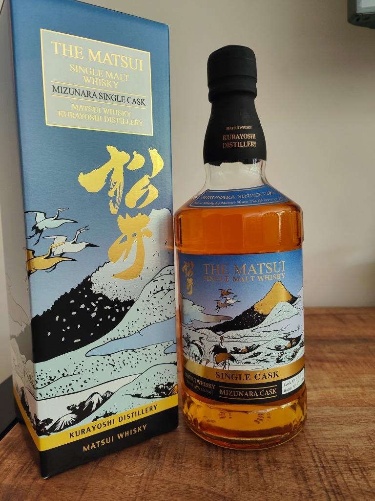 Le Matsui Mizunara Single Cask - Single Malt - Kurayoshi, Collections, Vins, Neuf, Autres types, Autres régions, Pleine, Enlèvement ou Envoi
