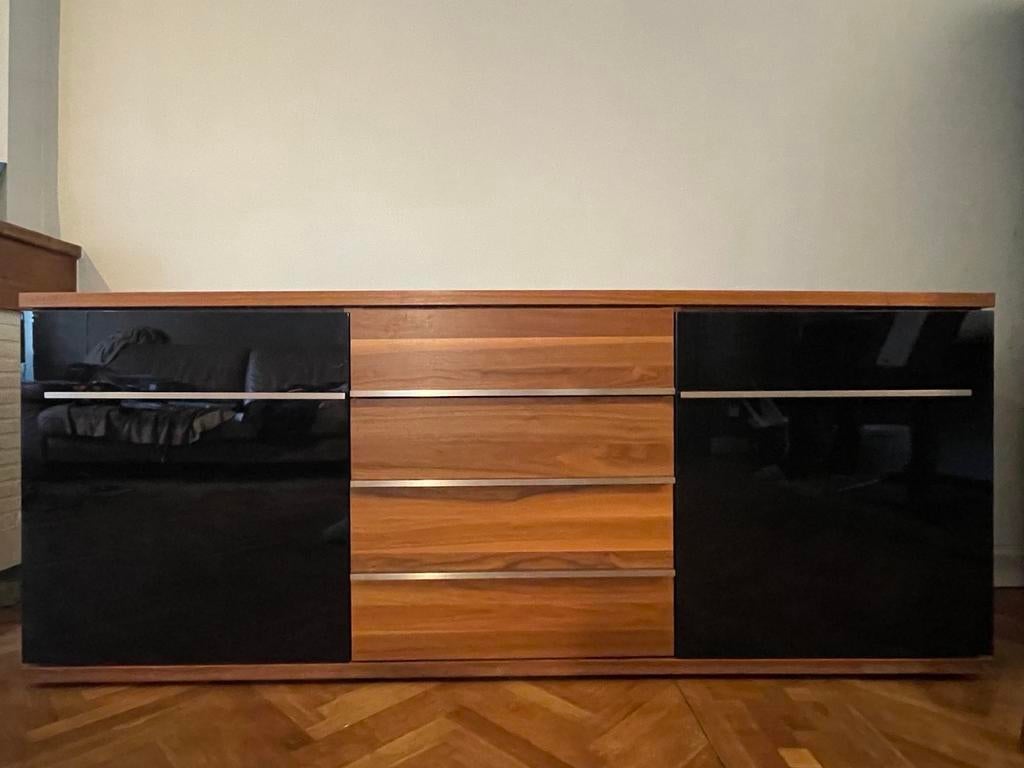 Notenhouten design dressoir Musterring Aterno, Enlèvement