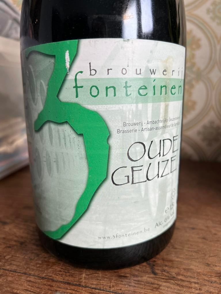 Oude Geuze 2004 Brouwerij 3 Fonteinen 1,5 liter, Enlèvement, Comme neuf