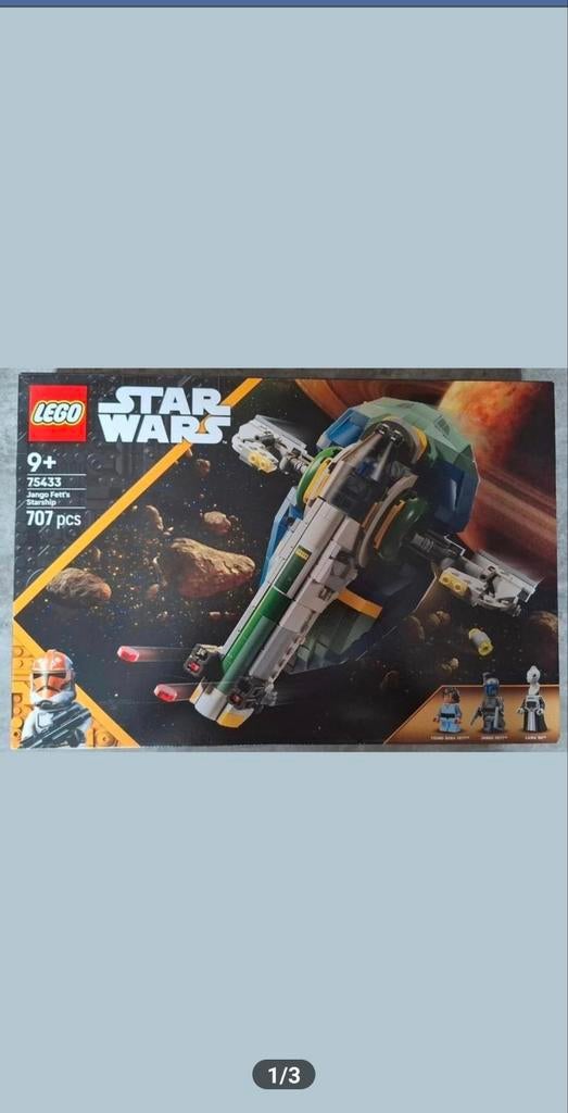 Lego 75433 Star Wars Le vaisseau de Jango Fett, Ophalen