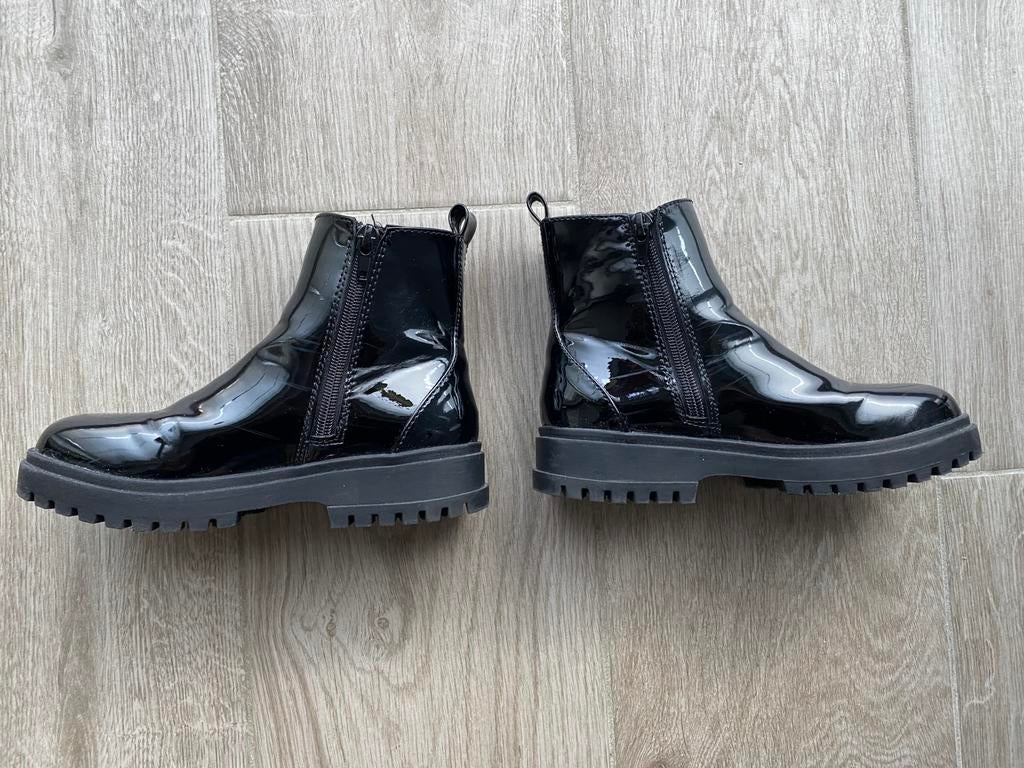 Bottines Friboo noires 32, Kinderen en Baby's, Ophalen, Gebruikt, Meisje, Schoenen