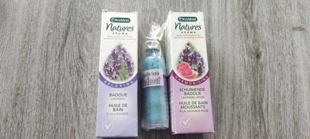 badolie lavendel + Dode zee badzout, Enlèvement ou Envoi, Neuf, Baignoire & Douche