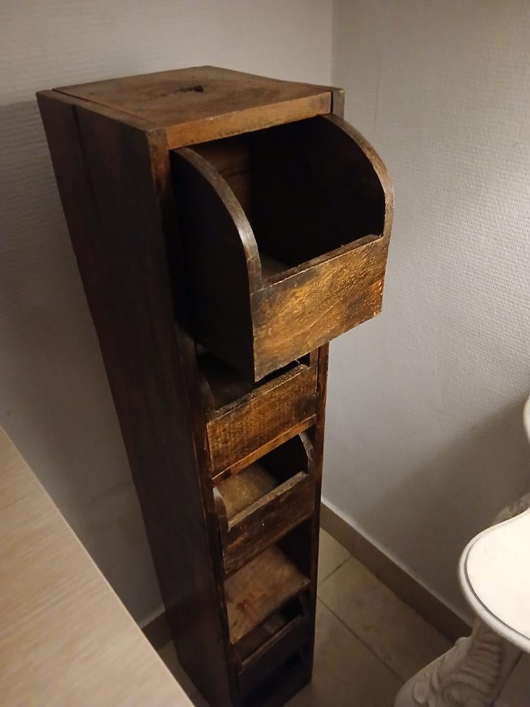 Houten archiefkast, Antiek en Kunst, Ophalen