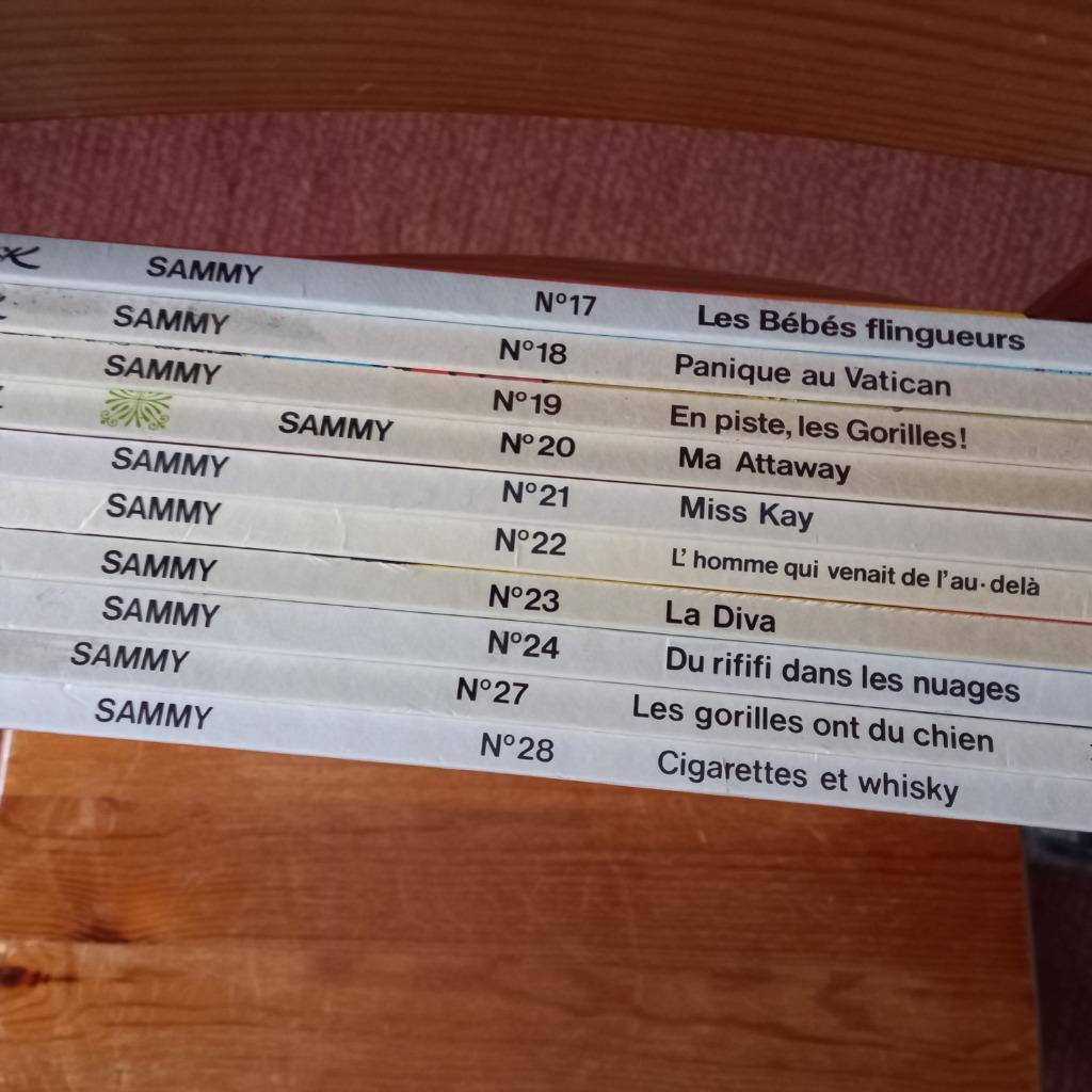 SAMMY Tomes 17 à 24 + T27 et 28, Ophalen of Verzenden