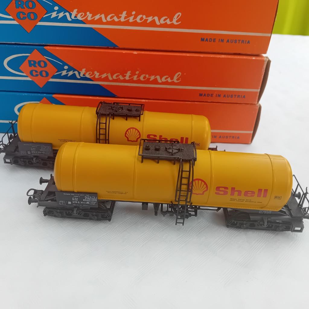 Modeltrein goederen wagon Shell tank, Enlèvement ou Envoi, Utilisé, Train, Modèle réduit