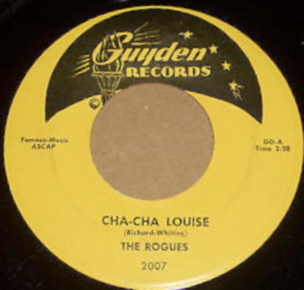 The Rogues  ‎– Cha-Cha Louise "Popcorn ' 7", Ophalen of Verzenden, Gebruikt, Overige formaten, Poprock