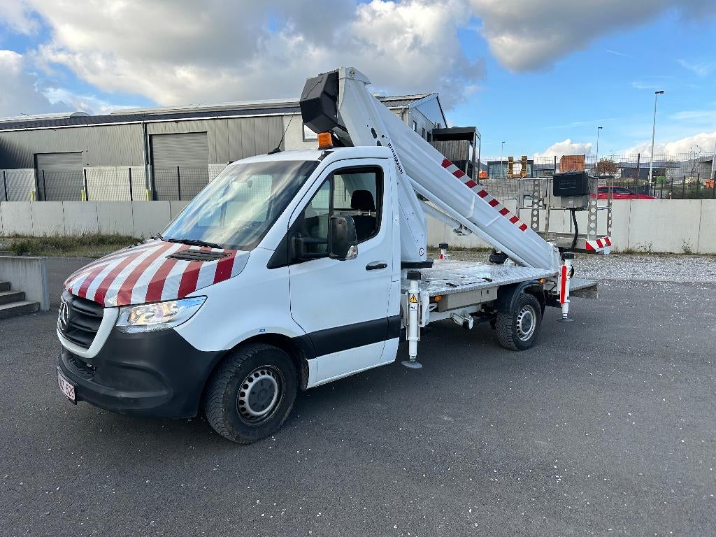 Ruthmann TB270, Auto's, Mercedes-Benz, Achterwielaandrijving, 4 cilinders, Wit, 3400 kg