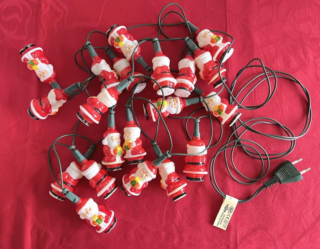 Guirlande lumineuse avec Père Noël, Divers, Enlèvement ou Envoi, Aucun, Aucun, Utilisé