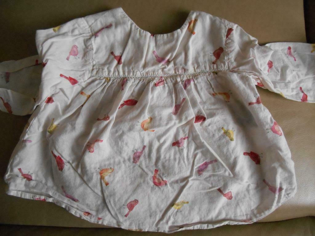 Blouse oiseaux, Zara Baby, Chemise ou Chemisier, Enlèvement, Utilisé