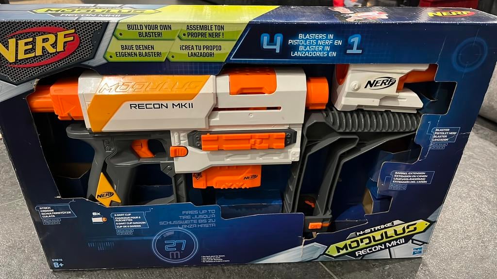 Fusil Nerf N-strike modulus recon MKII, Enlèvement ou Envoi, Comme neuf