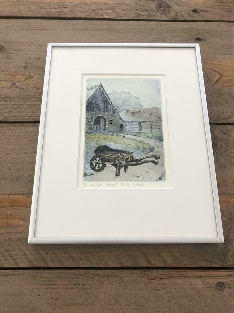 Ets Warner Hemstede 63/95, Antiek en Kunst, Kunst | Litho's en Zeefdrukken, Ophalen of Verzenden
