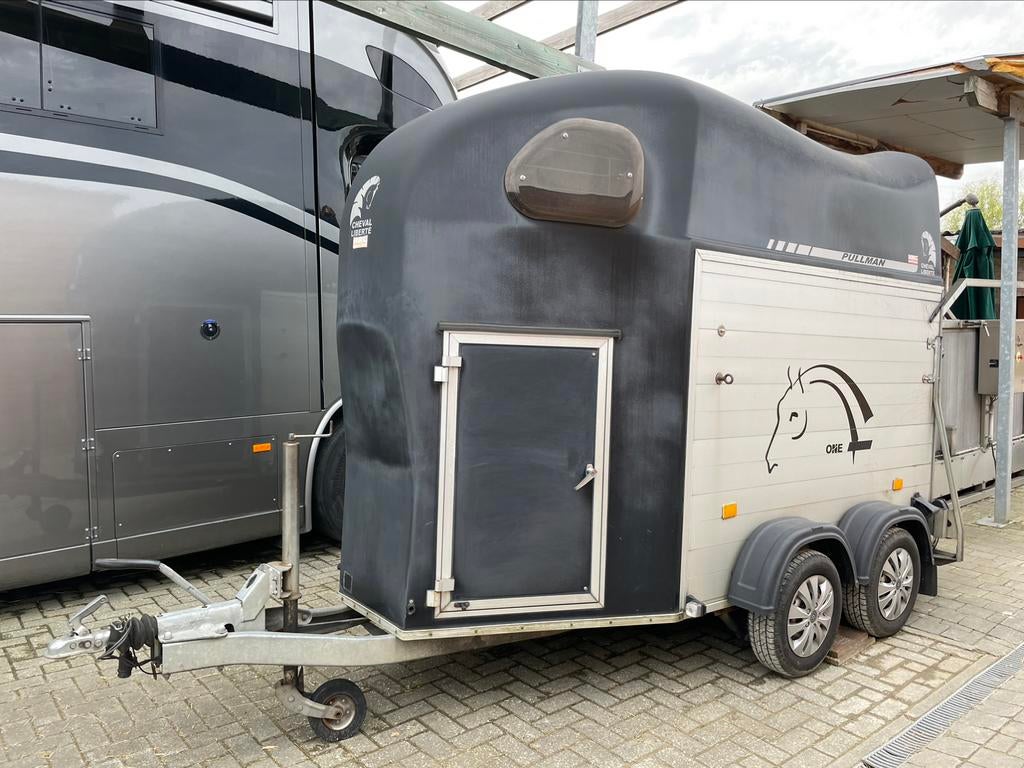 Paardentrailer te huur… 1,5 paard… eventueel B rijbewijs!, Ophalen of Verzenden, Gebruikt