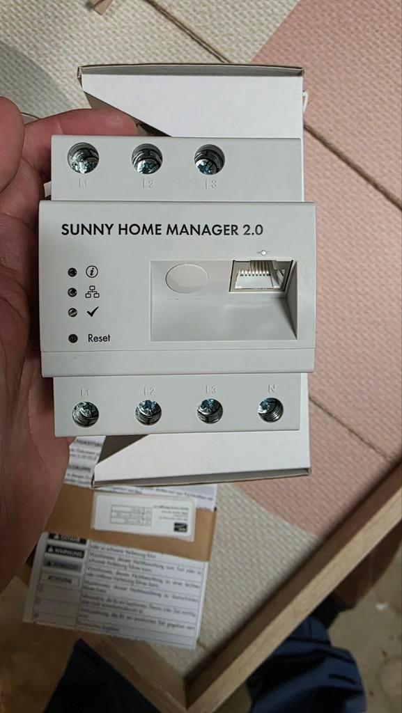 Sunny Home Manager 2,0 HM-20, Ophalen